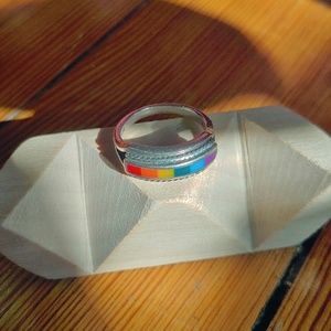 Sterling Silver gemstone ring 7